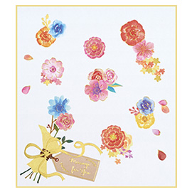50 素晴らしい色紙 デザイン 花束 すべての美しい花の画像