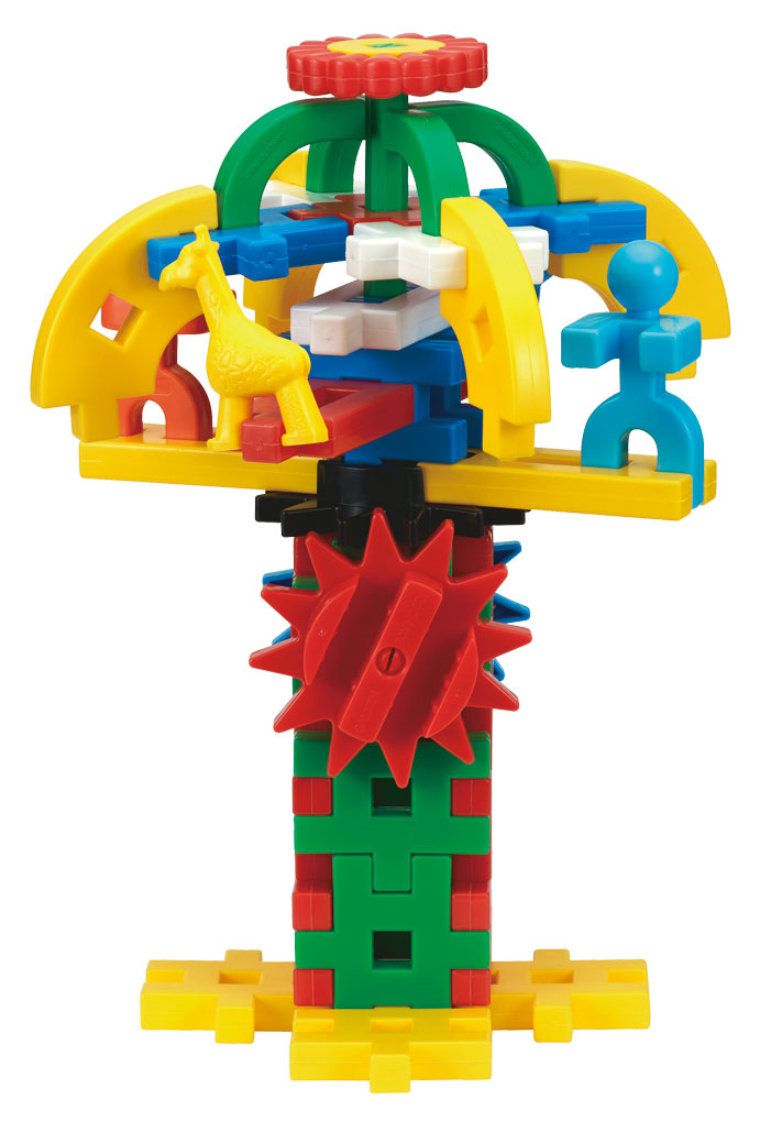 Gakkenニューブロック つなげてまわる ギアパック 学研ステイフル