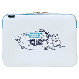 Moomin ムーミン パソコンケース みんな 学研ステイフル