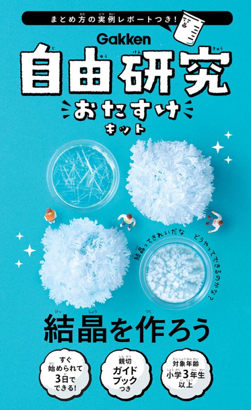 自由研究おたすけキット　結晶を作ろう