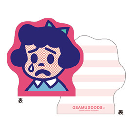 OSAMU GOODS オサムグッズ<br>ダイカットメモ（ベティ）