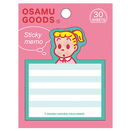 OSAMU GOODS オサムグッズ<br>ダイカット付箋（ジル）