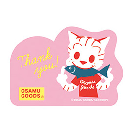 OSAMU GOODS オサムグッズ<br>ネームカード（キャット）