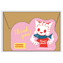 OSAMU GOODS オサムグッズ<br>ネームカード（キャット）