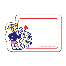OSAMU GOODS オサムグッズ<br>ネームカード（ジル＆キャット）