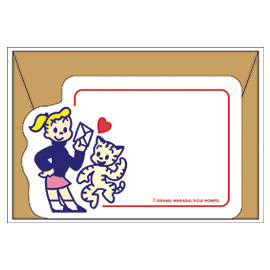 OSAMU GOODS オサムグッズ<br>ネームカード（ジル＆キャット）