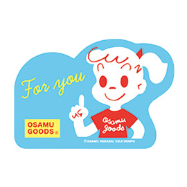 OSAMU GOODS オサムグッズ<br>ネームカード（ジル）