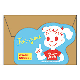 OSAMU GOODS オサムグッズ<br>ネームカード（ジル）