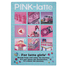 PINK-latte ピンクラテ<br>下敷き(フォト)