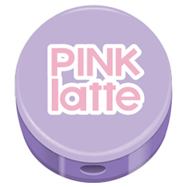 PINK-latte ピンクラテ<br>鉛筆削り(ロゴ)
