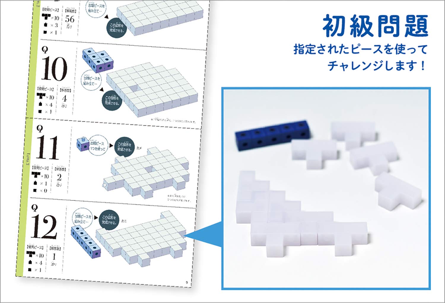 頭のよくなる図形パズル　ピーターキューブ