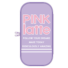 Pink Latte ピンクラテ ペンポーチ ロゴ 学研ステイフル Pink Latte ピンクラテ ペンポーチ ロゴ 学研ステイフル