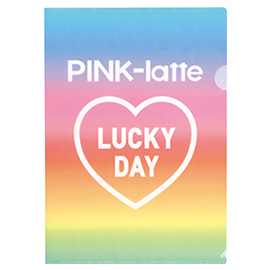 Pink Latte ピンクラテ ファイル レインボー 学研ステイフル