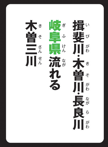 科学と学習PRESENTS　都道府県かるた