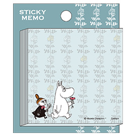 MOOMIN ムーミン<br>スクエア付箋（グリーン）
