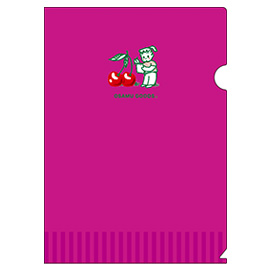 OSAMU GOODS オサムグッズ<br>A4ファイル(CHERRY)