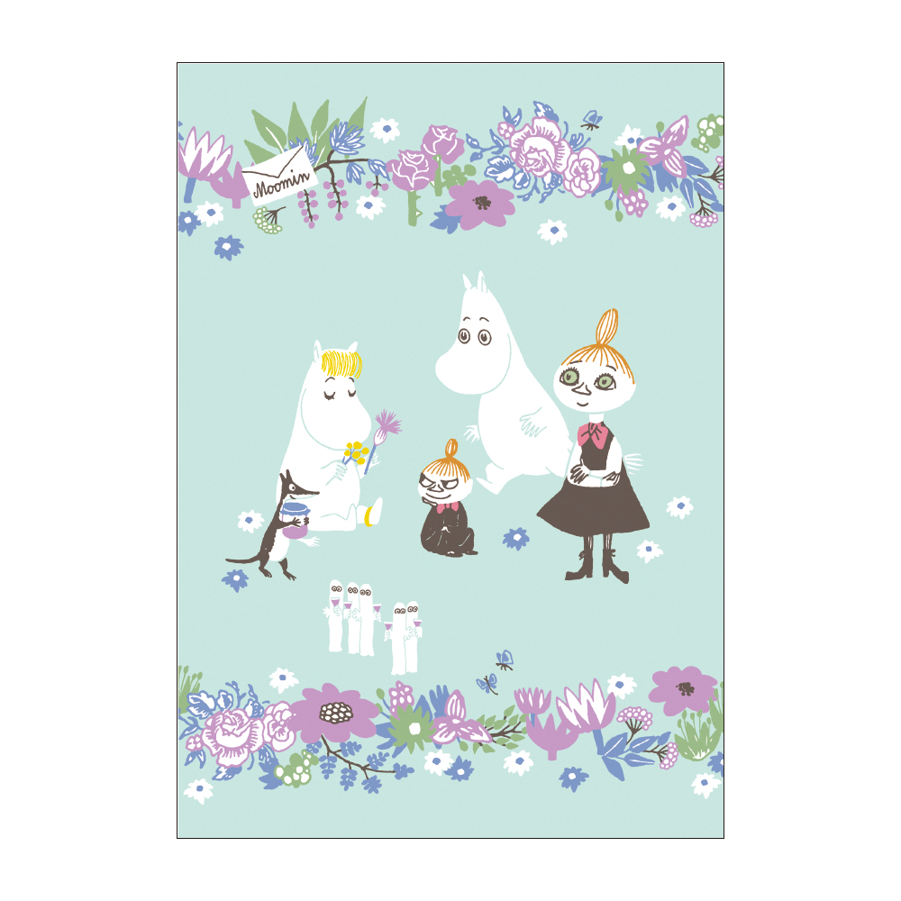 MOOMIN ムーミン<br>A5ノート(ブルー)