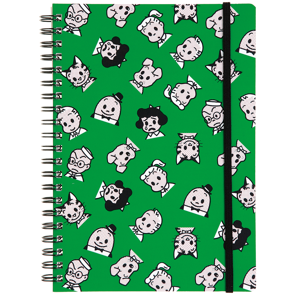 OSAMU GOODS オサムグッズ<br>A5リングノート(グリーン)