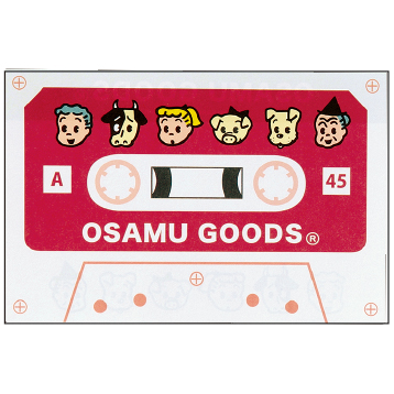 OSAMU GOODS オサムグッズ<br>カセットテープメモ(顔)