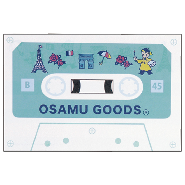 OSAMU GOODS オサムグッズ<br>カセットテープメモ（トラベル）