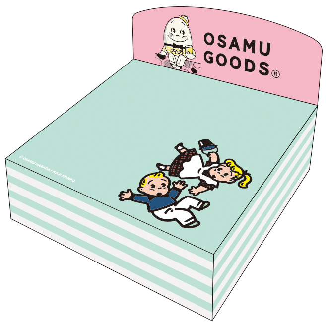 OSAMU GOODS オサムグッズ<br>ブロックメモ(ハンプティ)