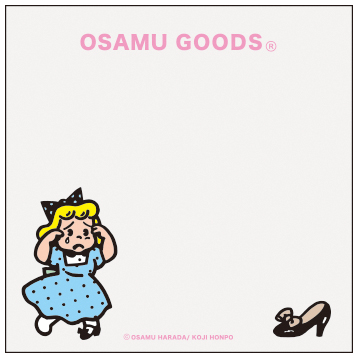OSAMU GOODS オサムグッズ<br>ブロックメモ(ハンプティ)