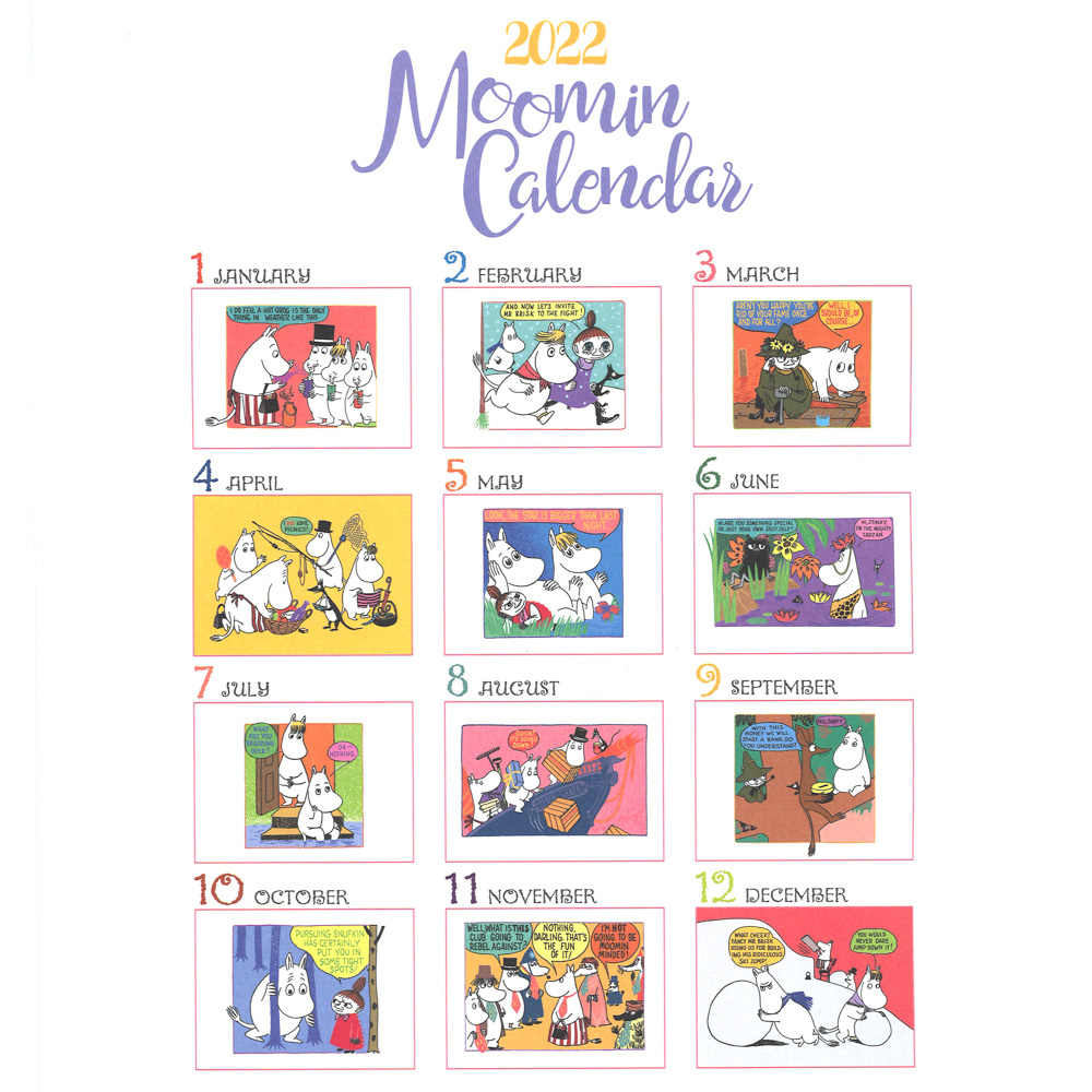 MOOMIN  ムーミン原画カレンダー