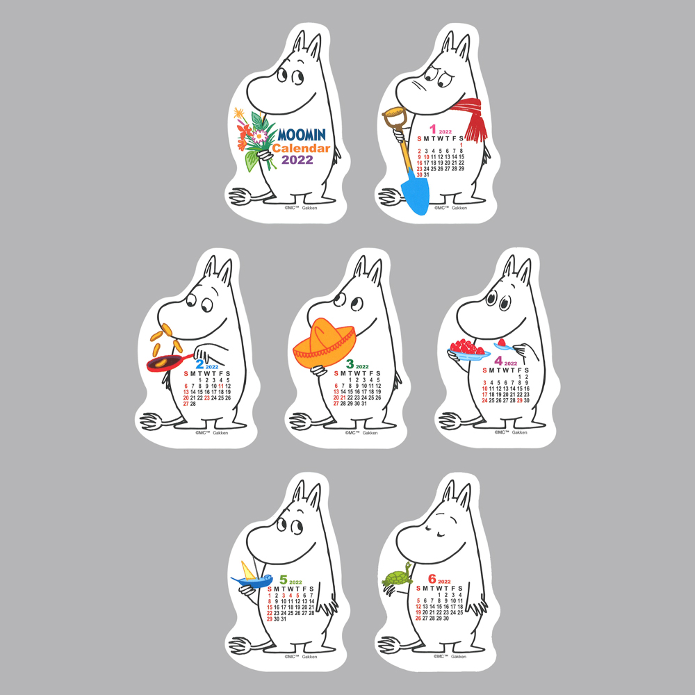 Moomin ムーミンデスクミニカレンダー ムーミン 学研ステイフル Moomin ムーミンデスクミニカレンダー ムーミン 学研ステイフル