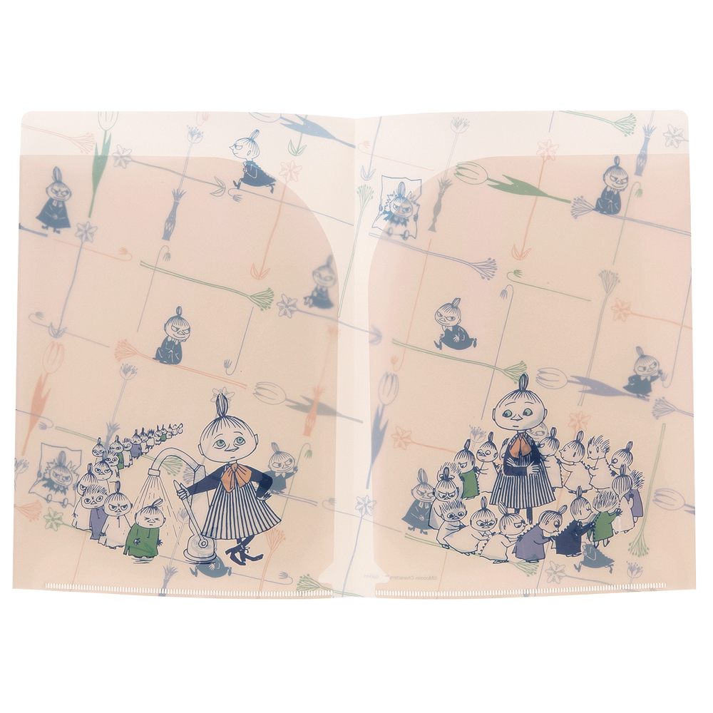 MOOMIN ムーミン<br>A5Wファイル(植物フレーム)