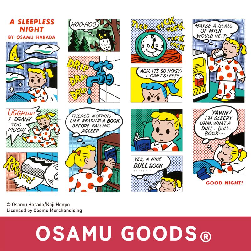 大人気キャラクター『OSAMU GOODS®』のステーショナリーシリーズに新柄登場★