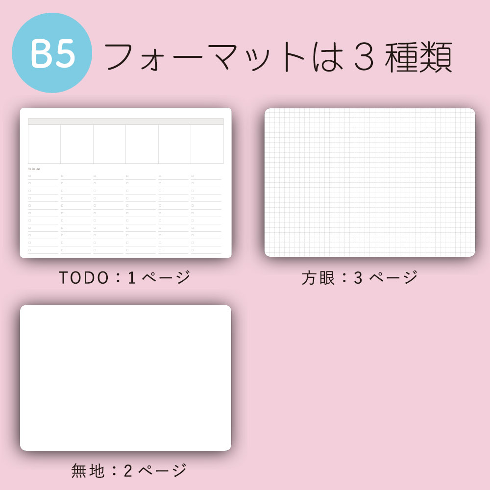 Write White+ <br> ホワイトボードノートB5(RB)