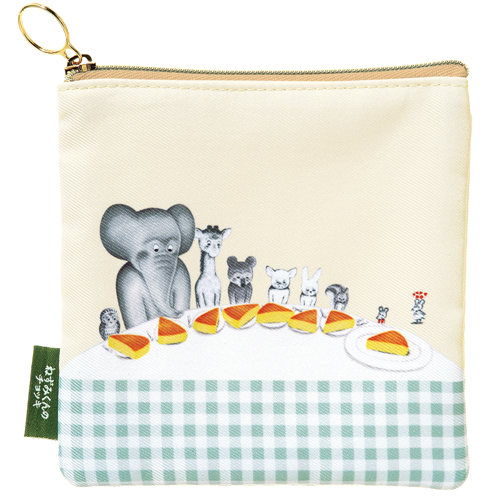 ねずみくんのチョッキ フラットポーチ ホットケーキ 学研ステイフル