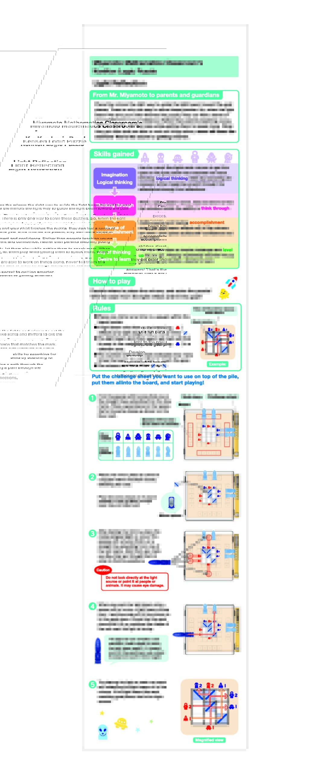 Miyamoto Mathematics Classroom's KenKen Logic Puzzle
