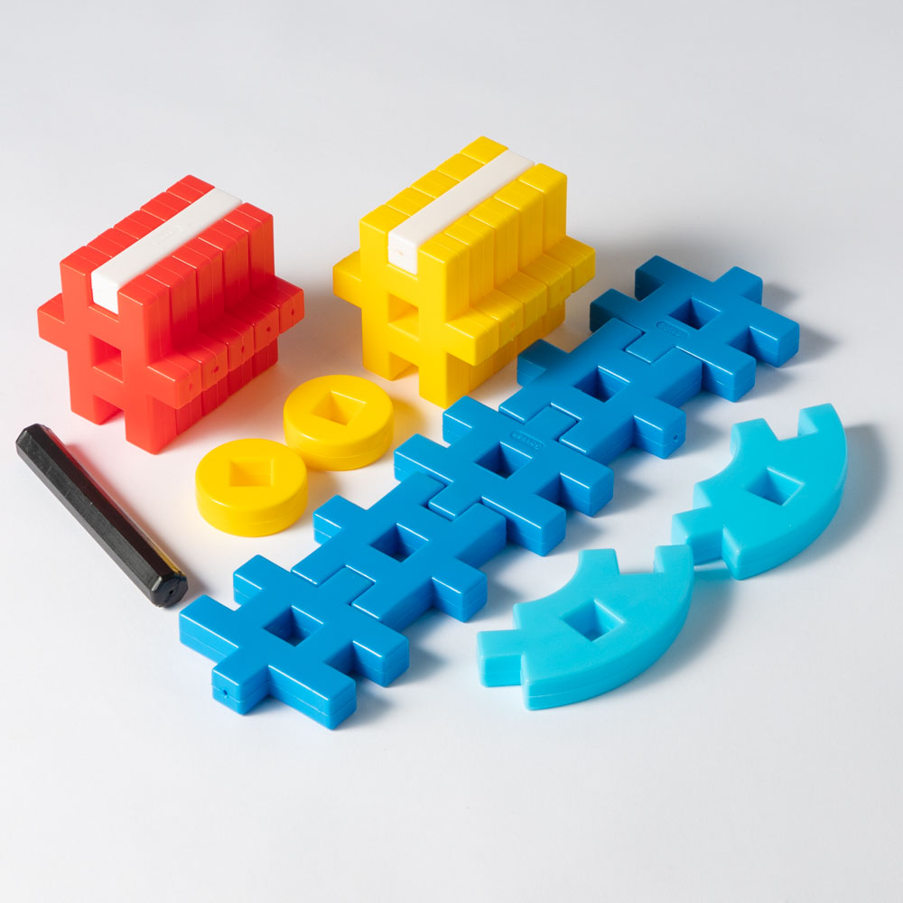 Gakkenニューブロック はじめてあそび 基本の1番セット(かずあそび)<br>公式ショップ限定