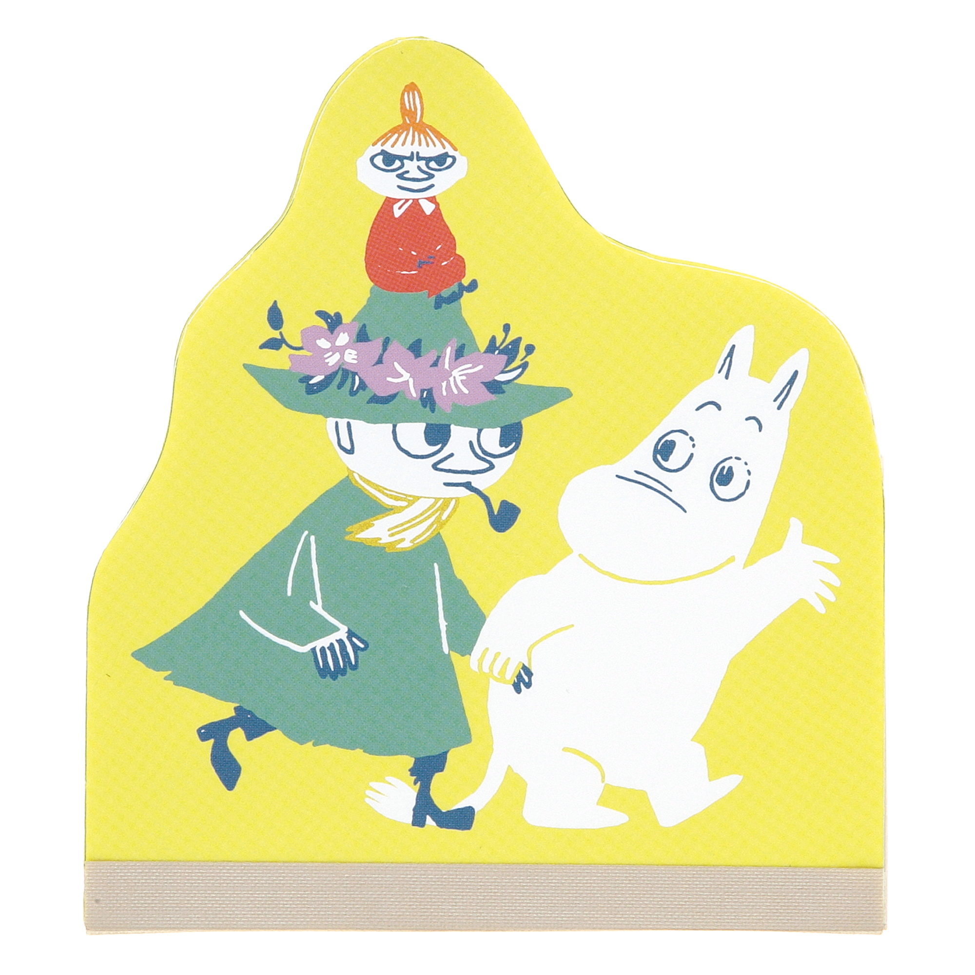 MOOMIN ムーミンダイカットメモ（イエロー）