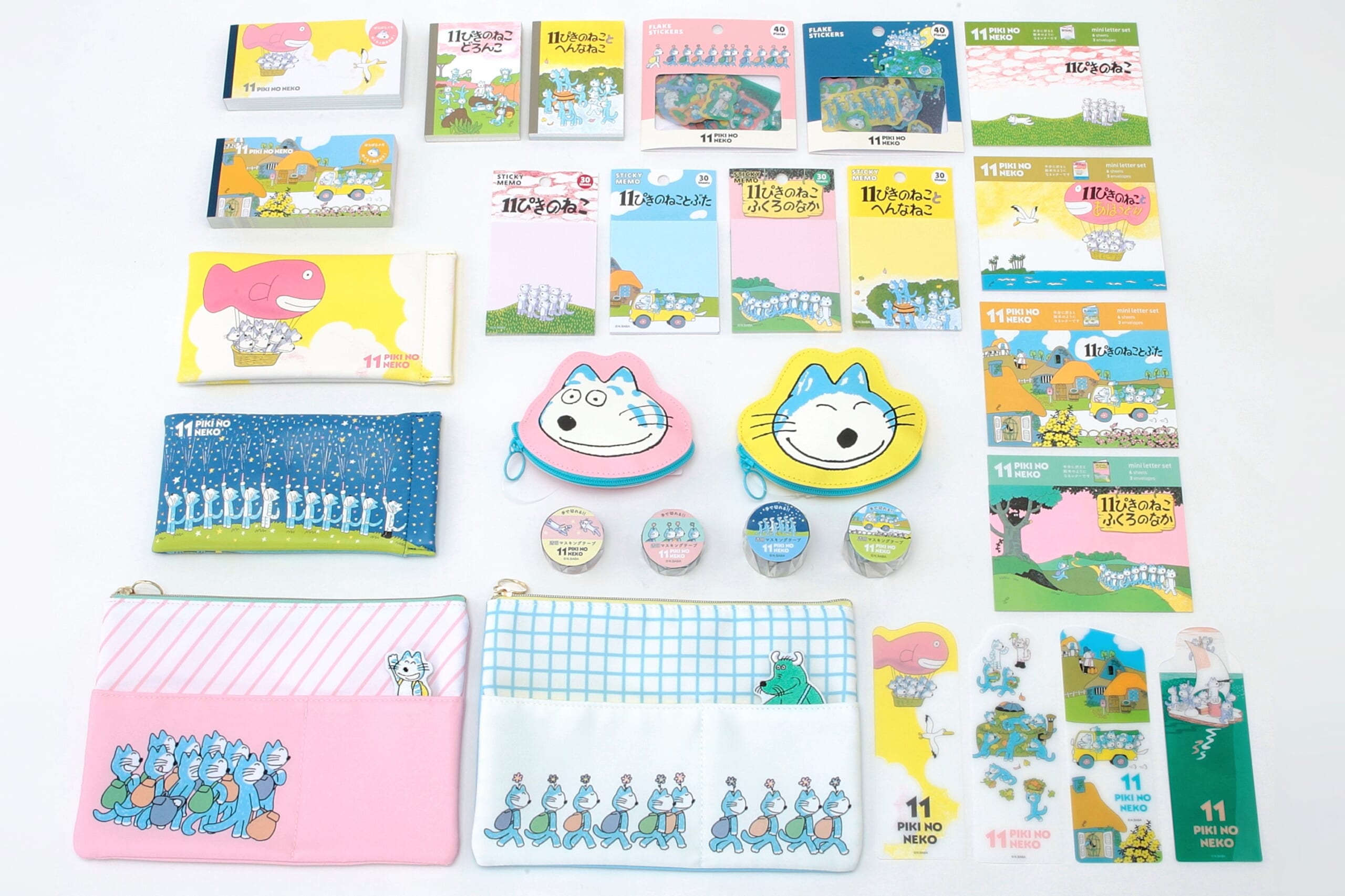 11ぴきのねこ『まるで絵本』なアイテムが勢揃い！ 1年ぶりの新商品発売 