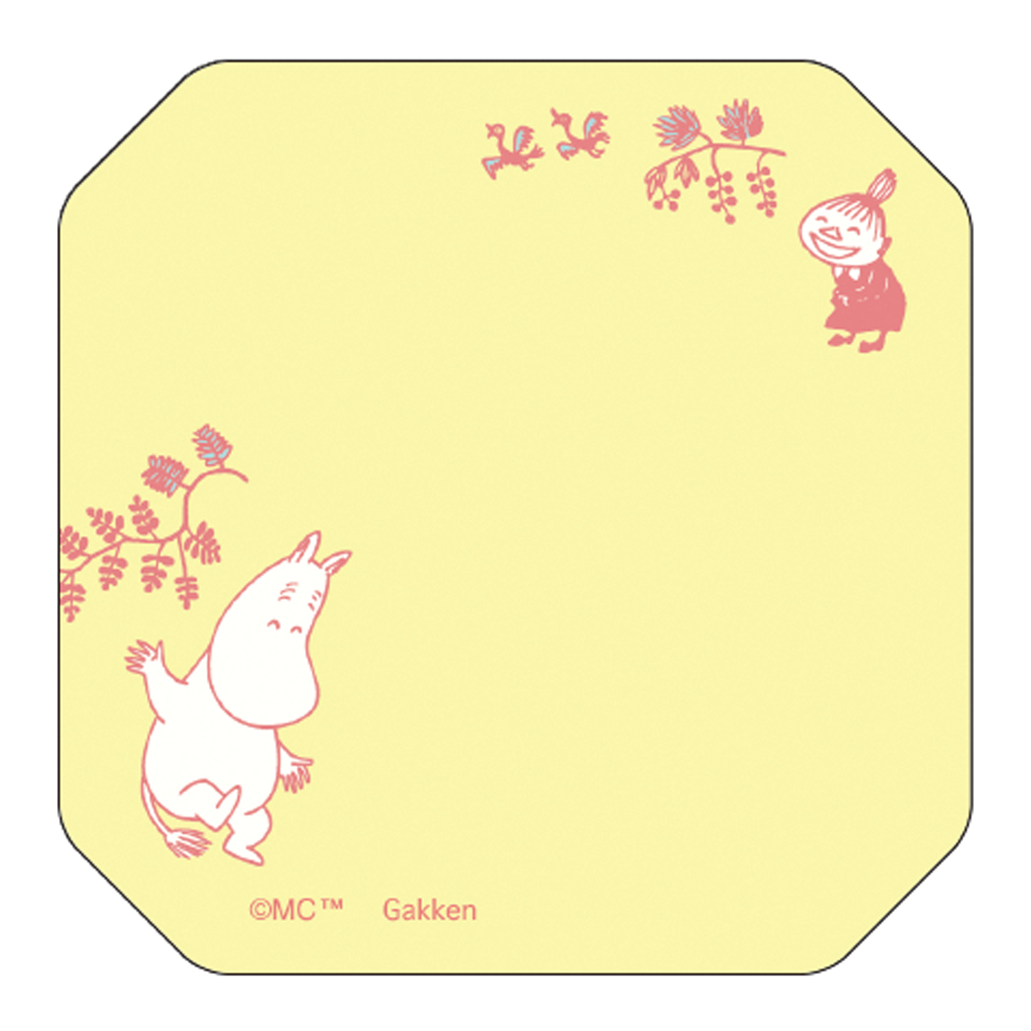 MOOMIN ムーミン 付箋（水色）