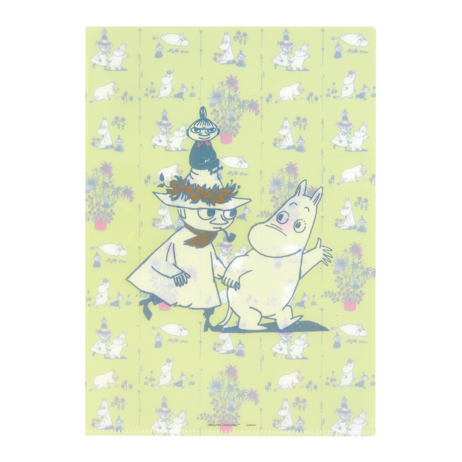 MOOMIN ムーミン A4ファイル（黄色）