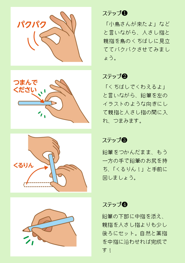 幼いうちの今だから身につけたい！ 本当に正しい鉛筆の持ち方＆動かし ...