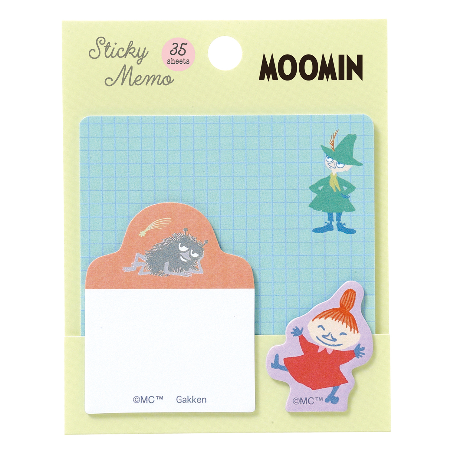 MOOMIN ムーミン 付箋（スナフキン）