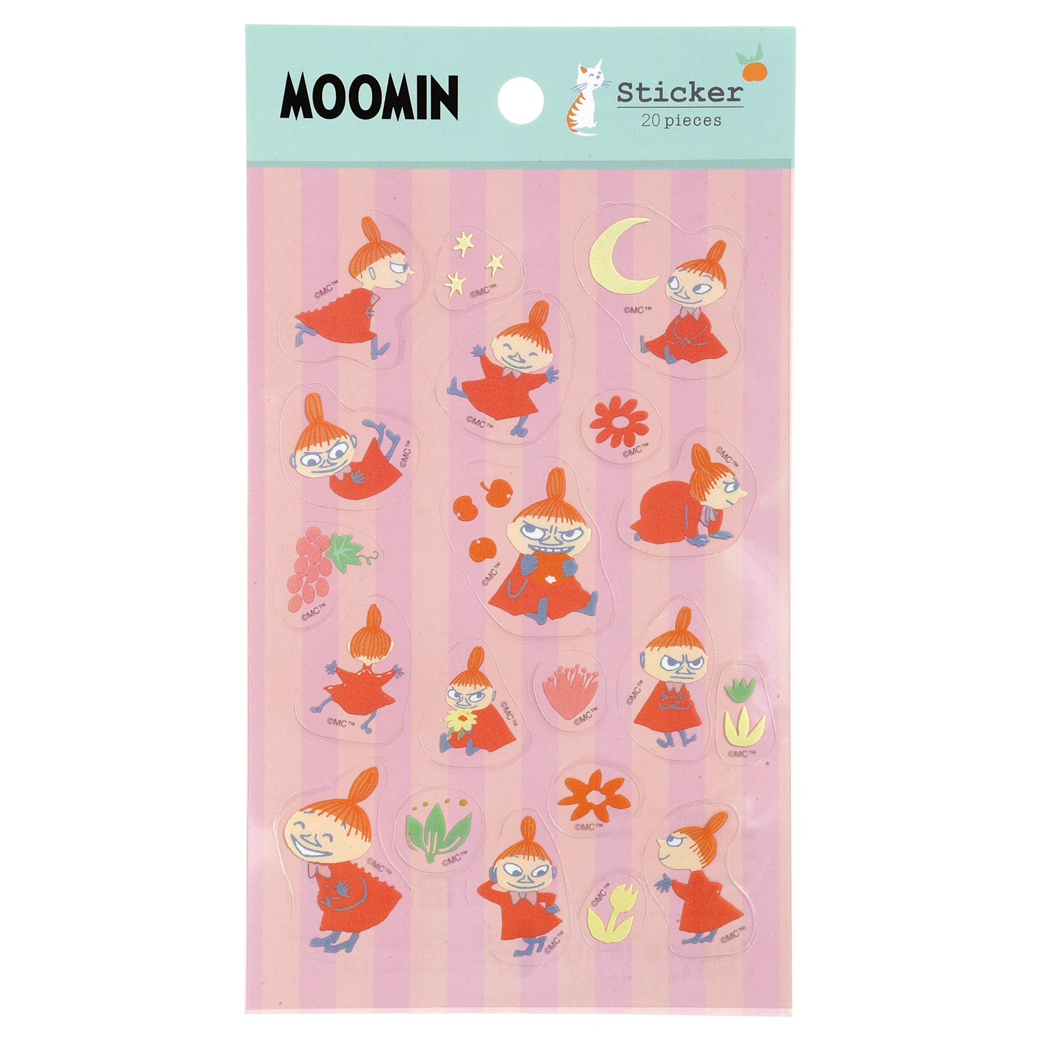 MOOMIN ムーミン シール（リトルミイ）