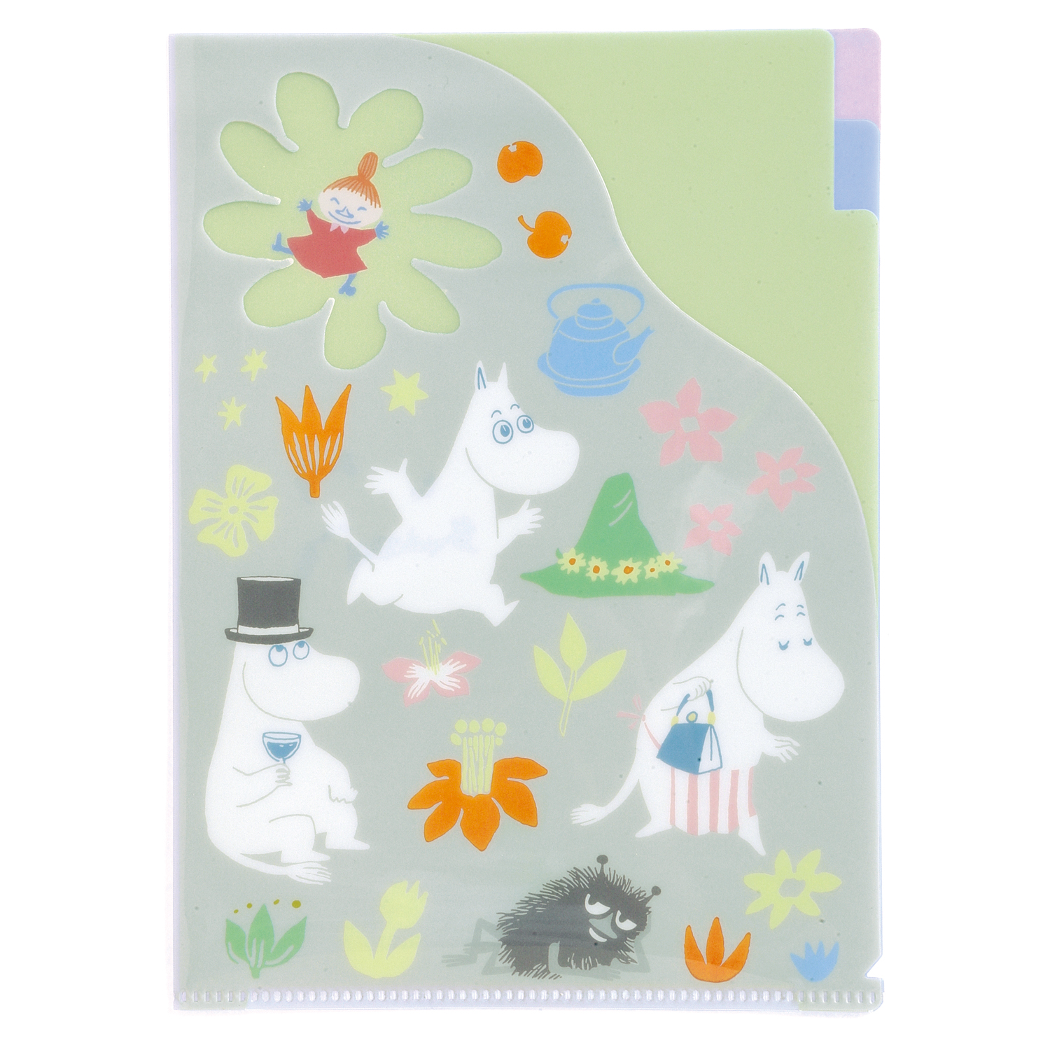 MOOMIN ムーミン A5ポケットファイル（みんな）