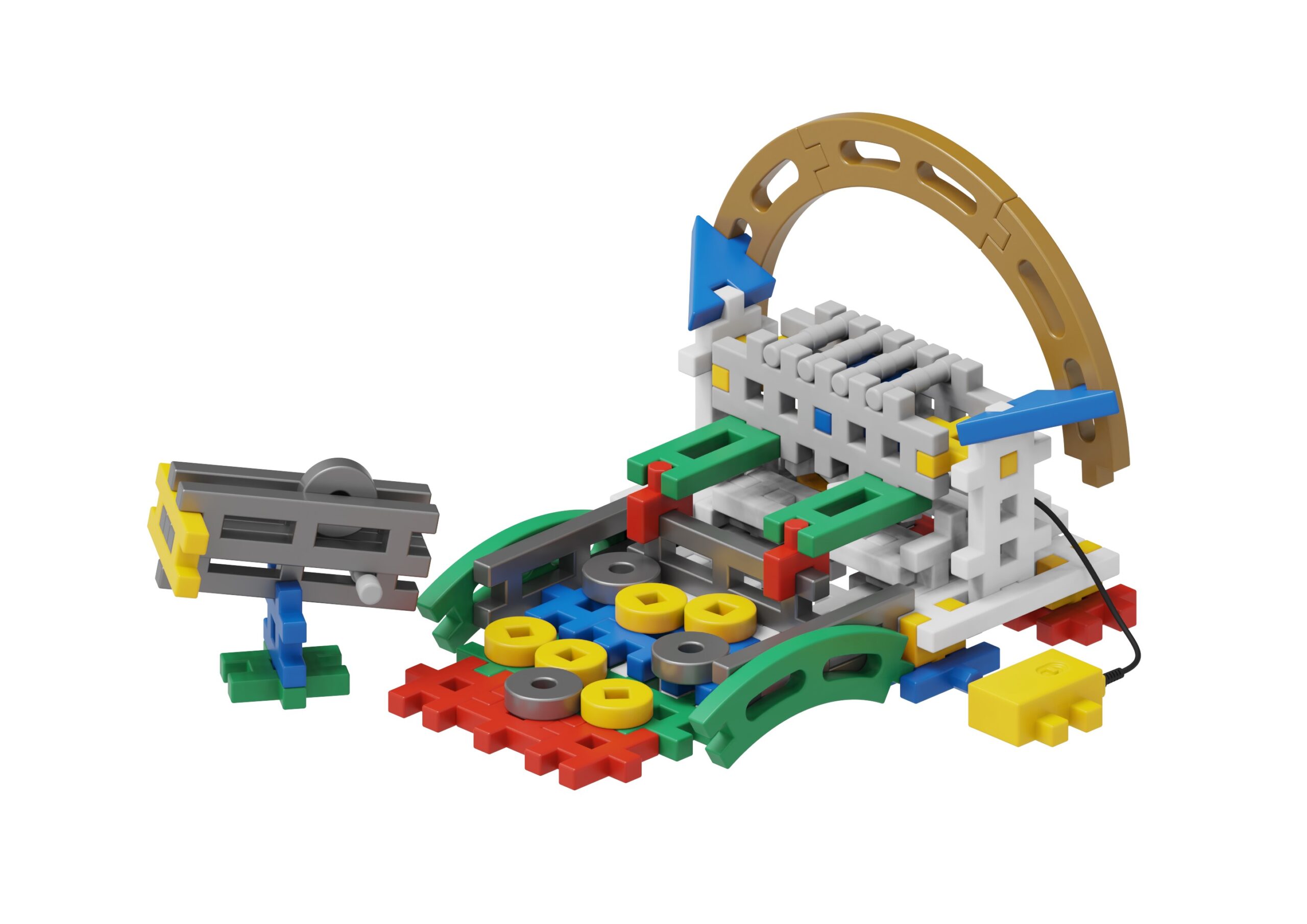 値下げ】Gakken ニューブロックセット（700ピース以上!！ 学研 Gakken ニューブロック たっぷりセット 36種類