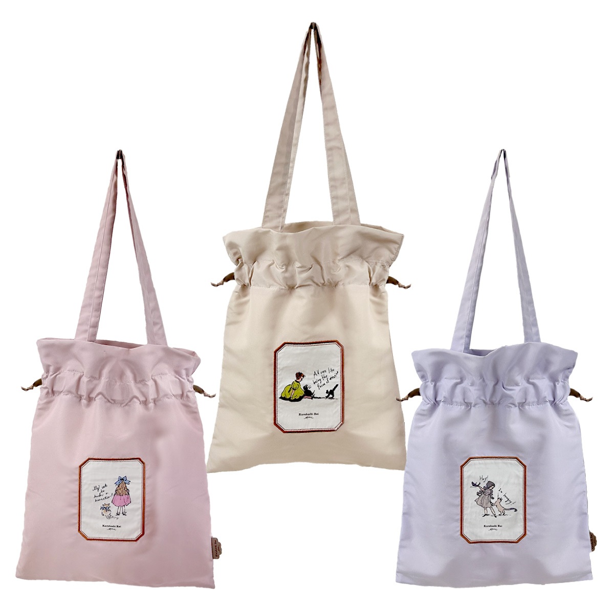 KRトートバッグvarロゴ無し